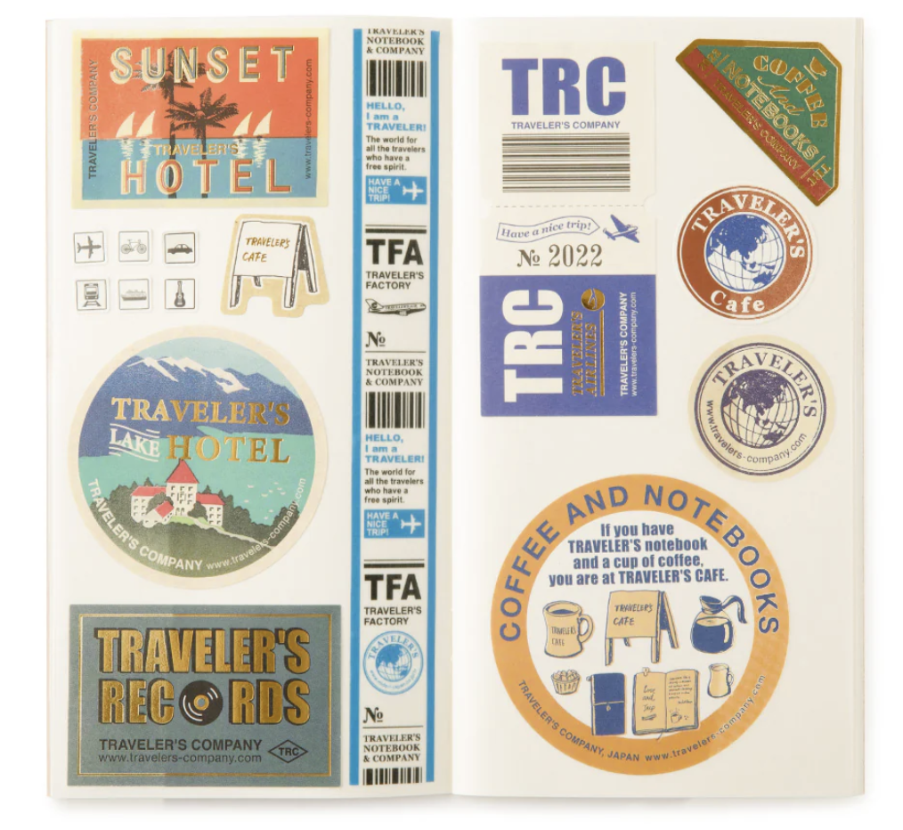AARCAI stationery website products - travelers company notebooks and folder items