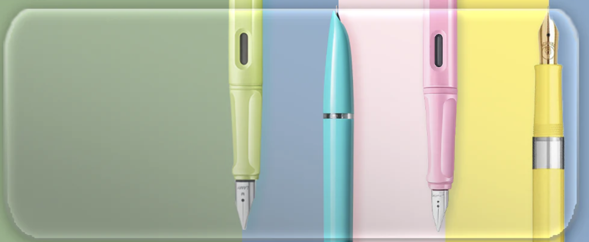 Scooboo stationery for fountain pens, journals, and other stationery items